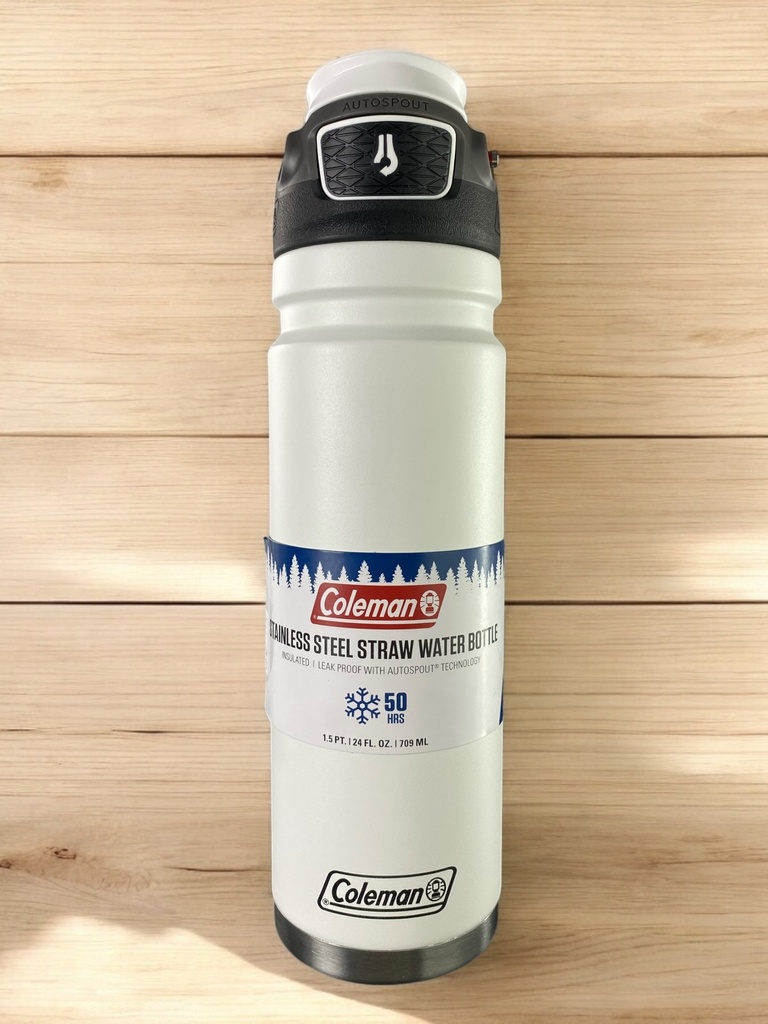 TERMO BLANCO, PLASTICO Y ALUMINIO