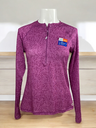 PLAYERA MORADA DEPORTIVA, MANGA LARGA