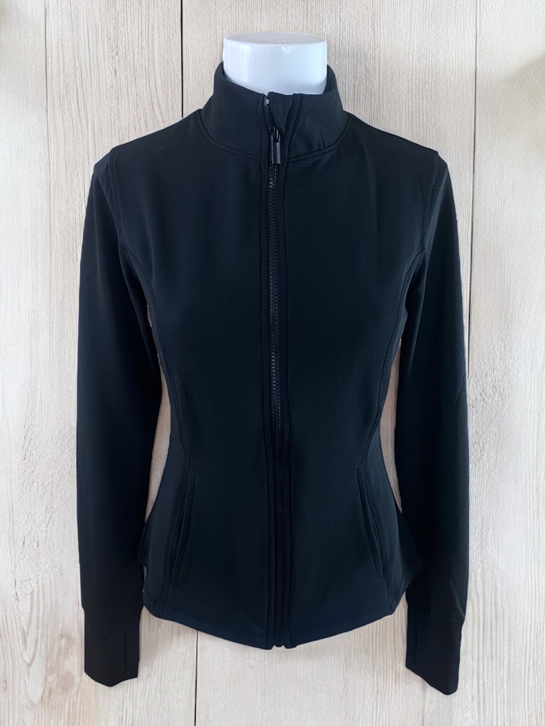 CHAMARRA DEPORTIVA MUJER TELA RAYADA 