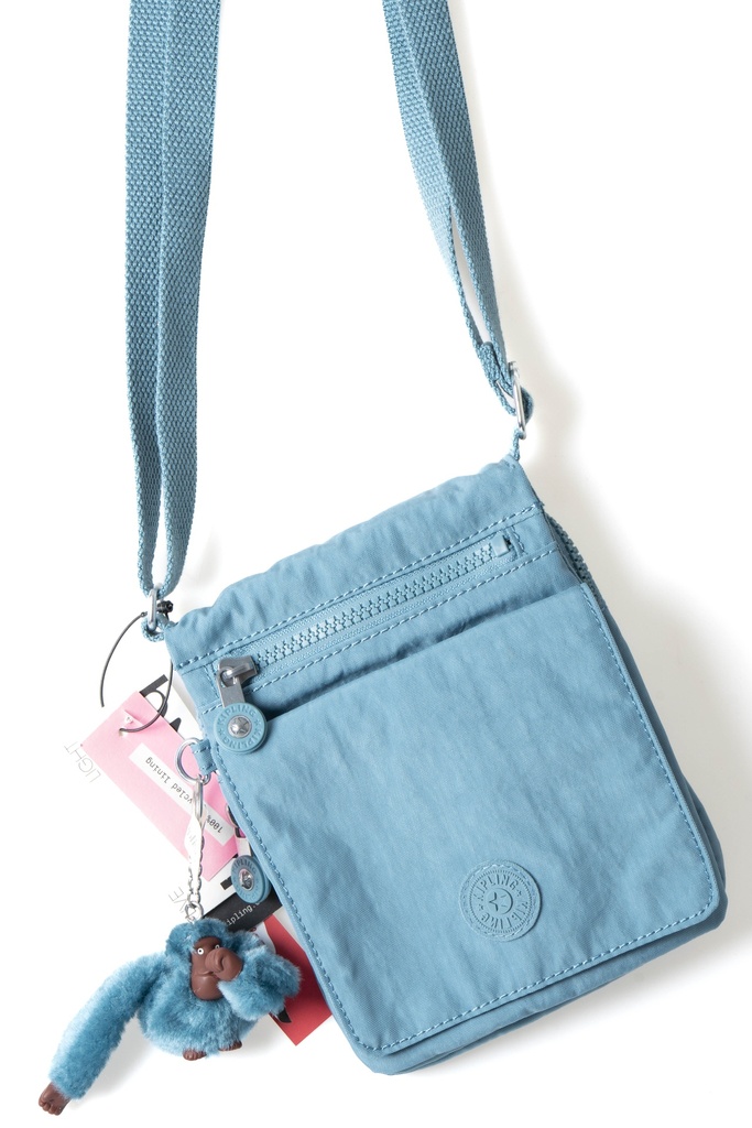 BOLSA MONEDERO CON CORREA ,CIERRE Y LLAVERO