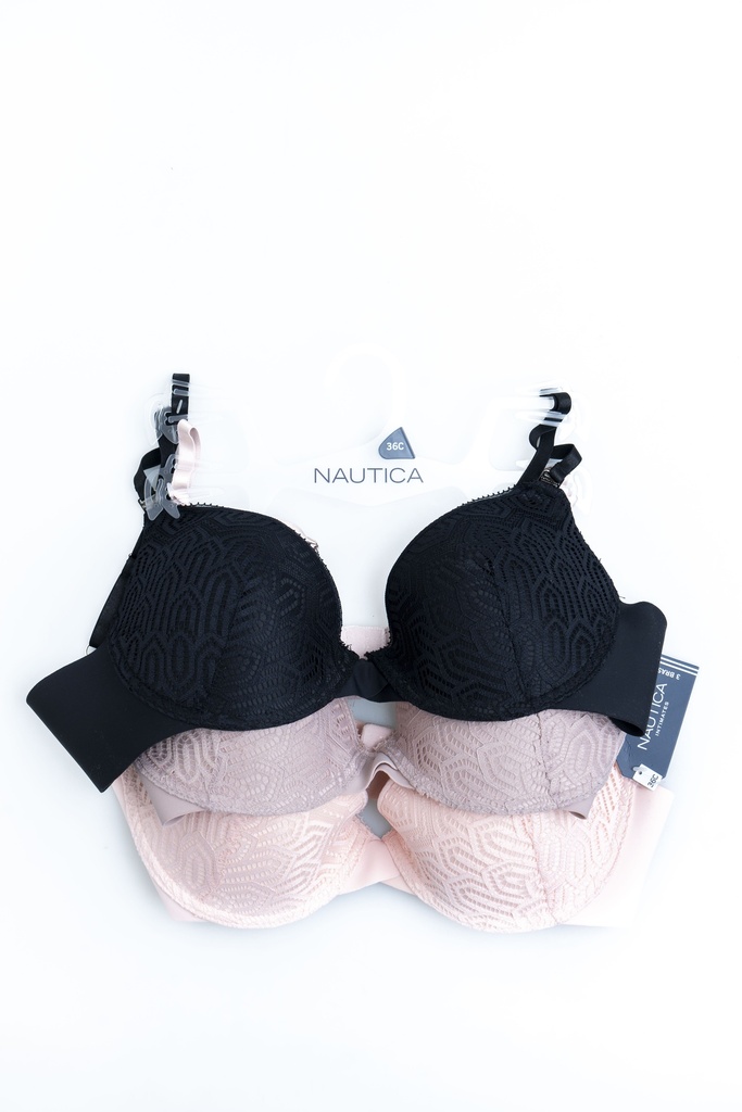 BRASSIERE JUEGO DE TRES PIEZAS 