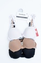 BRASSIERE  JUEGO DE TRES PIEZAS 