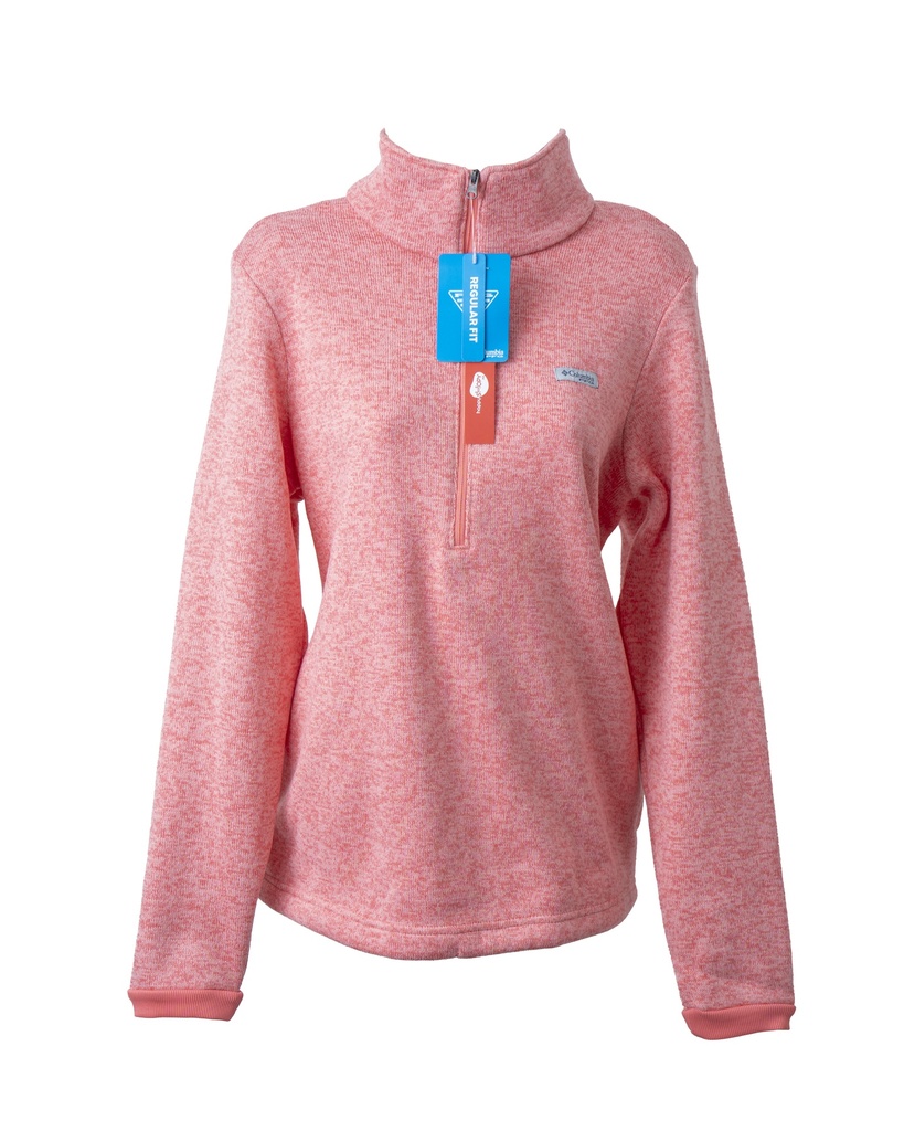 SUETER  DAMA ROSA JASPEADO