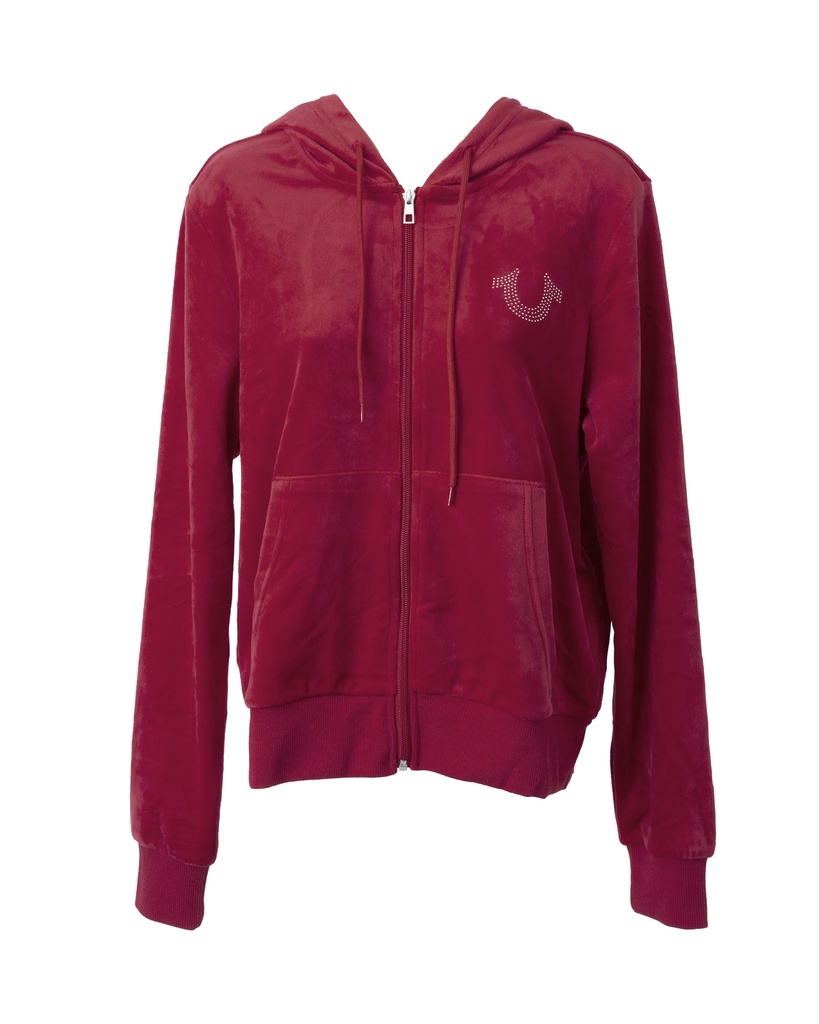 SUDADERA CON CIERRE ESTAMPADO ALAS