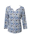 BLUSA ESTAMPADA FLORES Y RAMAS