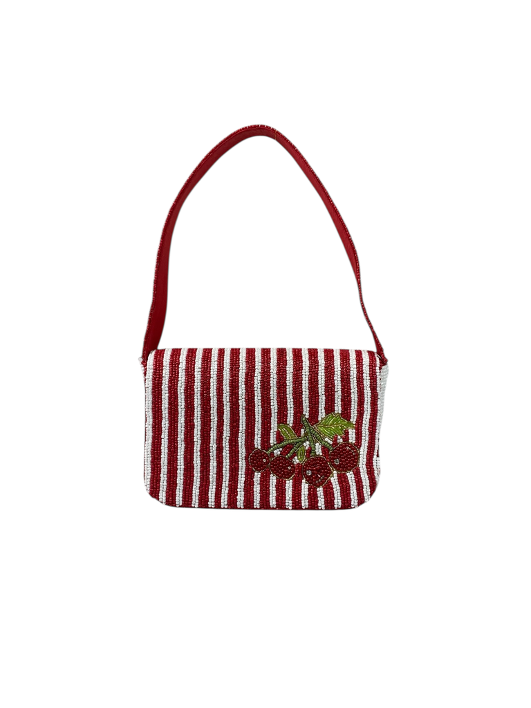 BOLSA BORDADO CHAQUIRAS CEREZAS