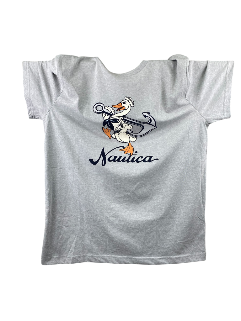 PLAYERA GRIS DISEÑO MARINERO