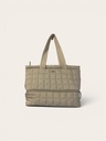 BOLSA BEIGE CON DOS CIERRES