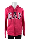 SUDADERA ROSA CON LOGO Y GORRO
