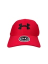 GORRA ROJA CON LOGO BORDADO