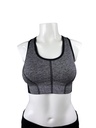 TOP DEPORTIVO GRIS CON NEGRO